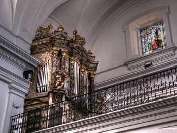 Órgano histórico de Elche de la Sierra organo Elche