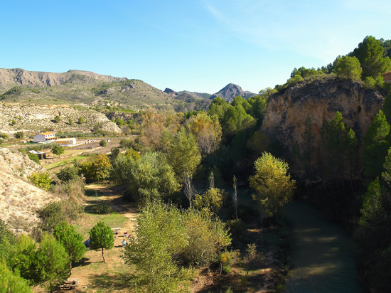 Paraje de Gallego. Elche de la Sierra. gallego