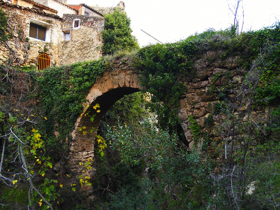 Arco de los Molinos. Molinicos.  Arco de los molinos