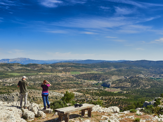 Mirador Puntal de la Vieja. Nerpio.    Puntal de la Vieja