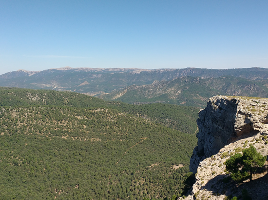 Ruta geológica del Cujón. Molinicos.  Cujon