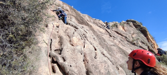 Akawi Sierra del Segura Iniciación a la escalada elche de al sierra