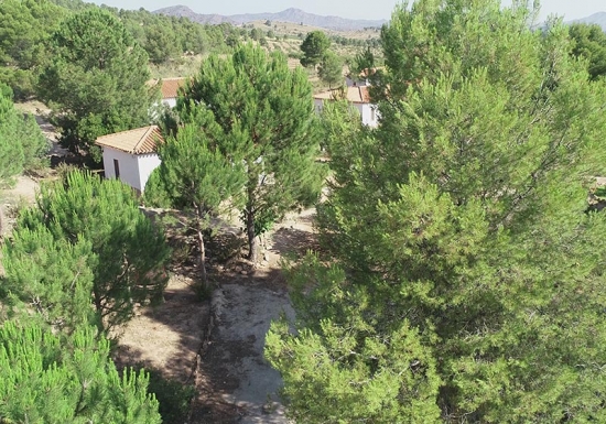 Aldea turística El Cañar  Aerea camping el Cañar