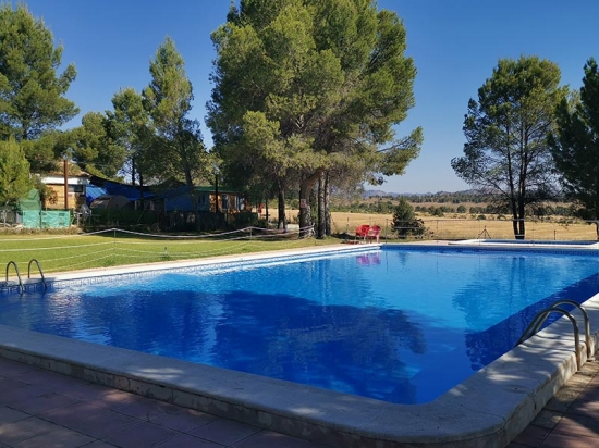 Aldea turística El Cañar  Piscina