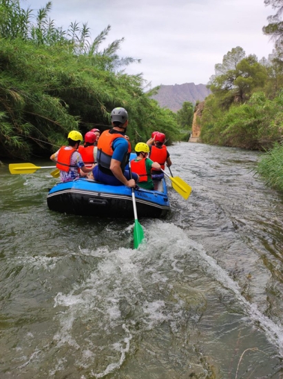 Rafting por el río Segura rafting