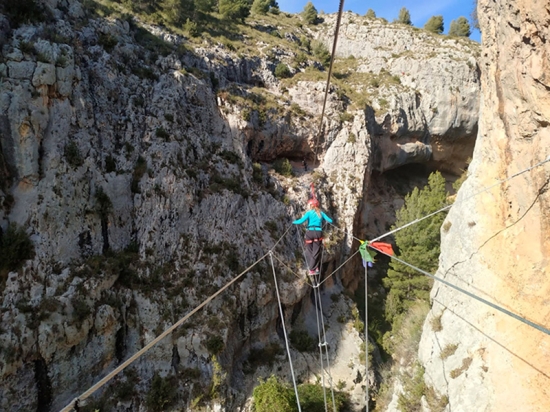 Via Ferrata Nerpio – EL ZARZALAR via ferrata nerpio