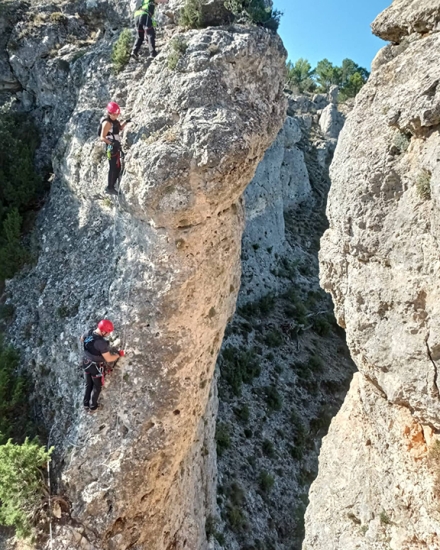 Vía Ferrata Yeste – Monte Ardal – K2/K3 via ferrata yeste