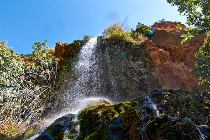 Cascada de la Toba. Aýna.  Toba