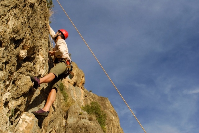 Zona Escalada de la Encantada. Elche de la Sierra.  encantada