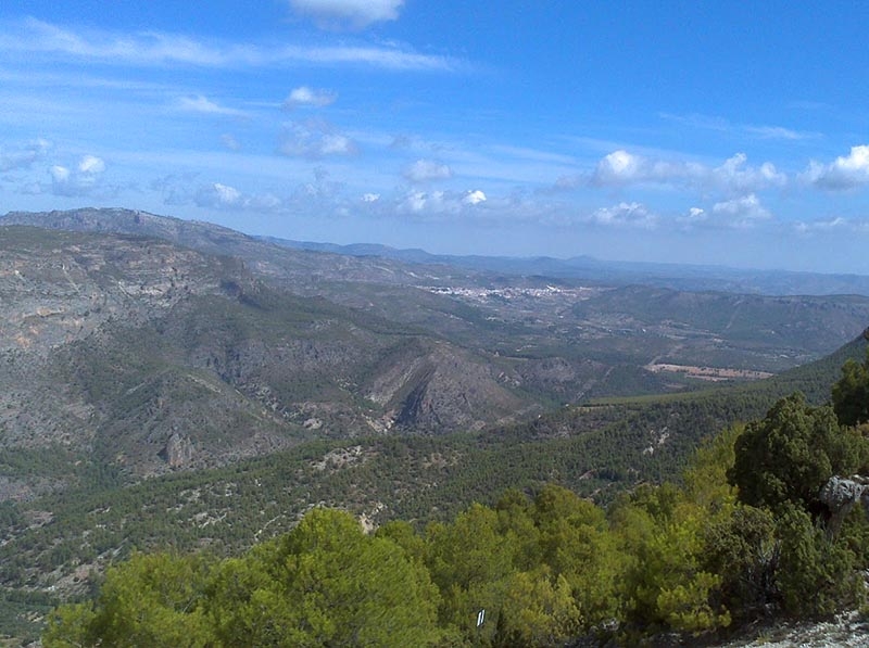 Mirador la Borriqueta. Yeste.  borriqueta