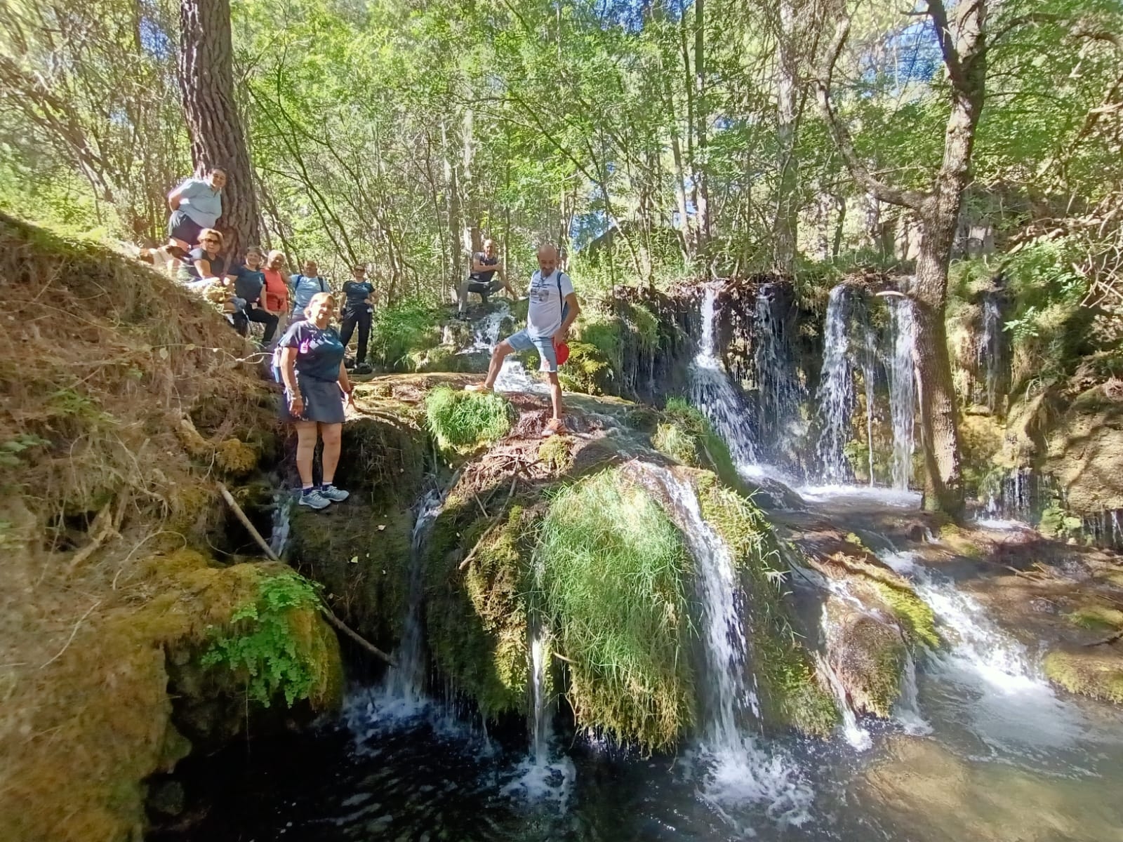 Red de senderos Verdenace. Paterna del Madera cascada de los endrinales