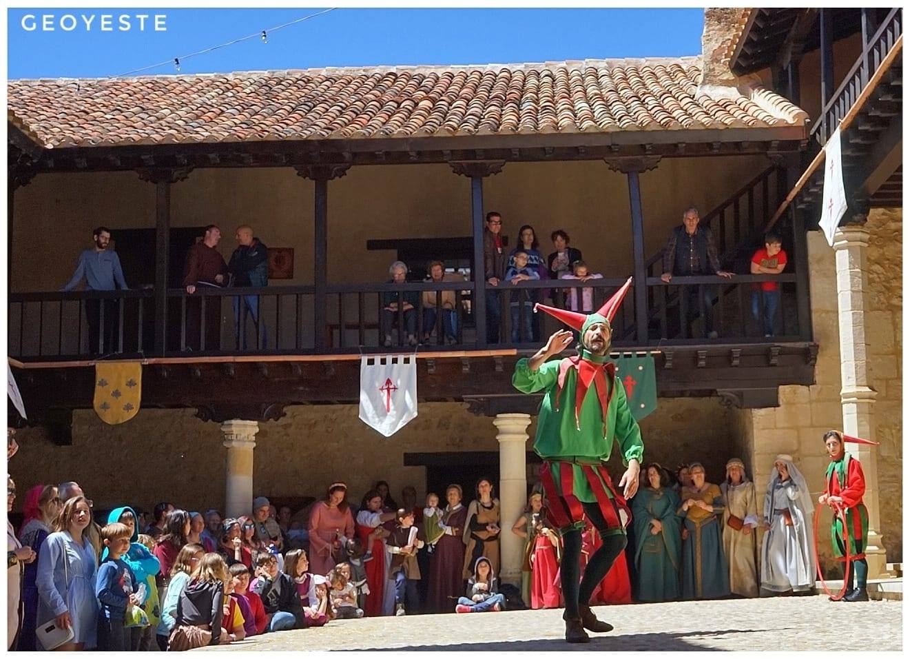 Castillo de Yeste patio armas