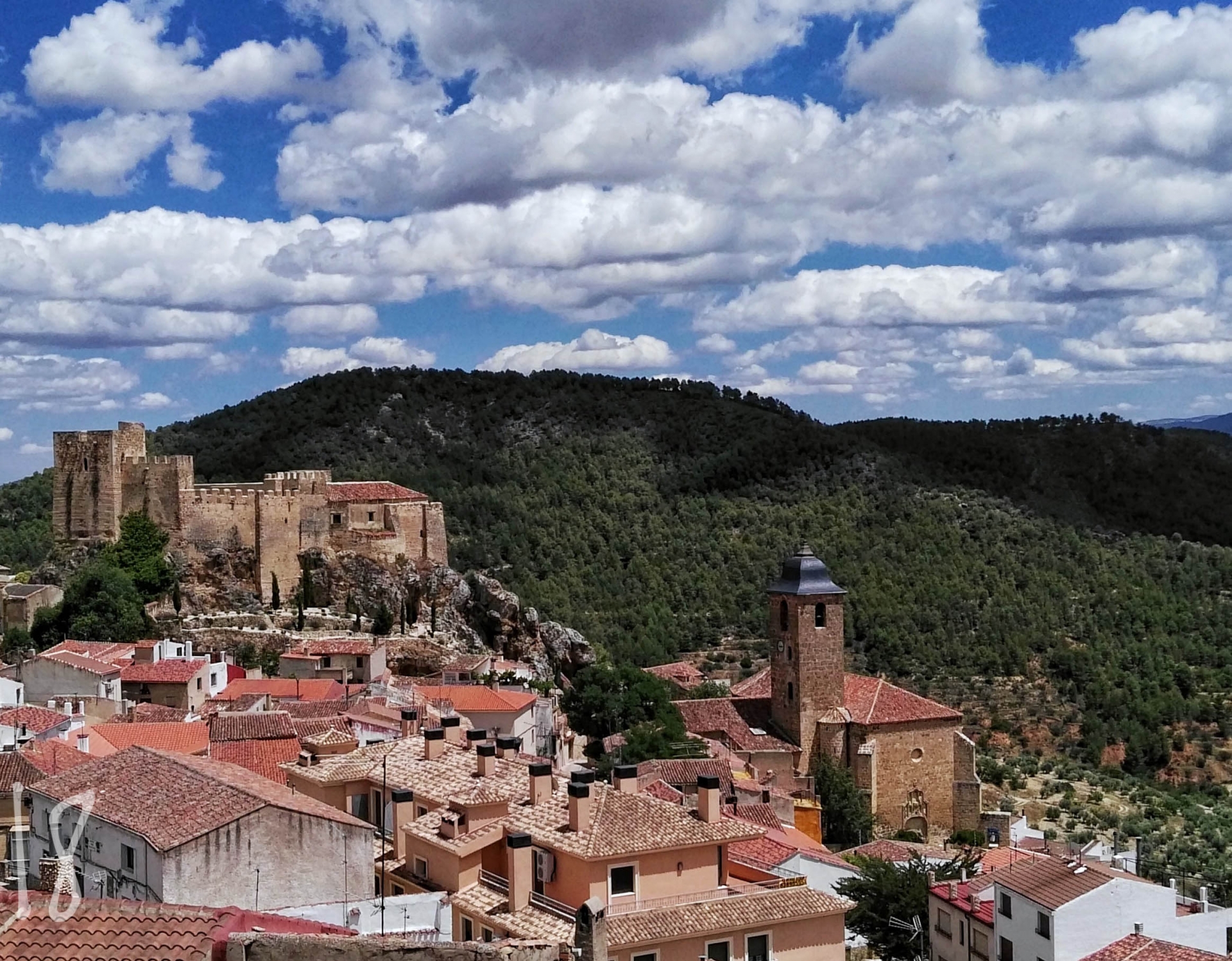 Castillo de Yeste desdecarretera