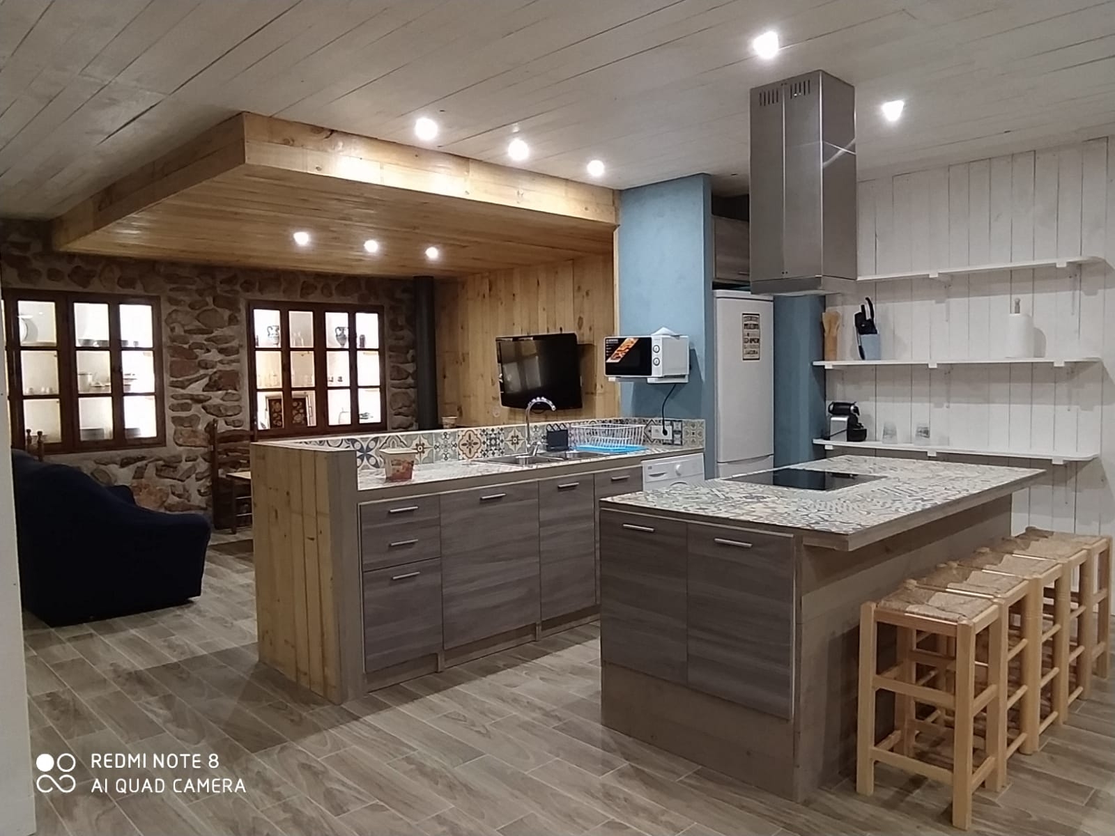 Casas Rurales Rioparden Cocina-comedor . Casa Marineta