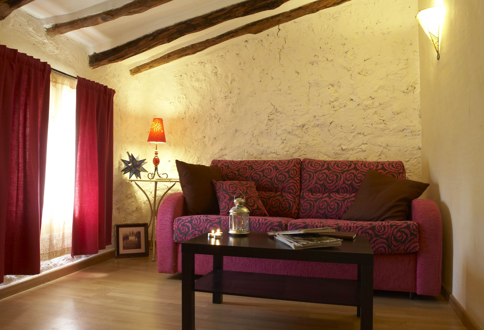 Agroturismo la Artezuela Saloncito habitaciones dobles