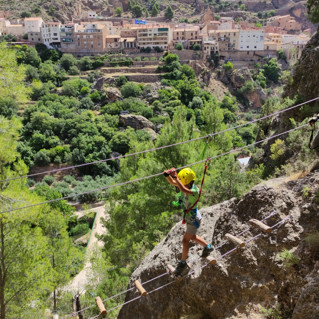 Akawi Sierra del Segura via ferrata ayna