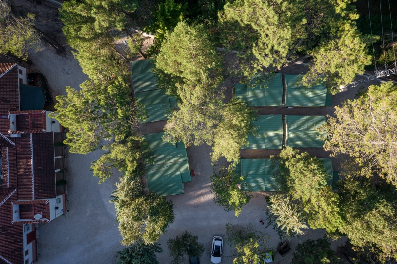 Camping Rio Mundo Vista aérea