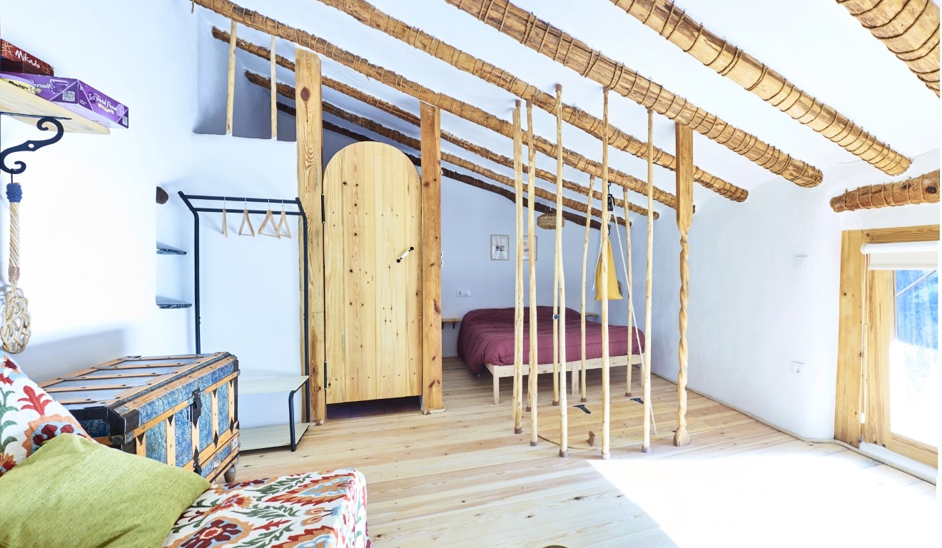 Casa rural La Encalá Dormitorio abuhardillado 2ª planta