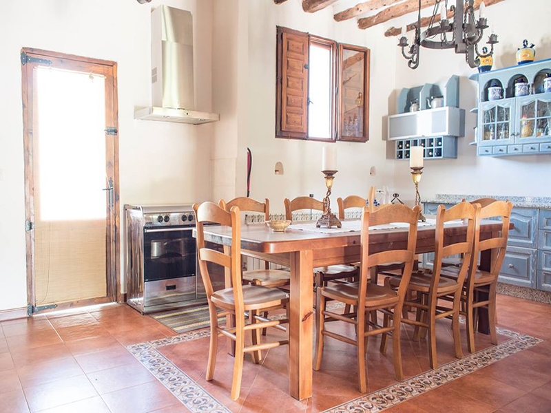 Parajes La Lobera Cocina-comedor