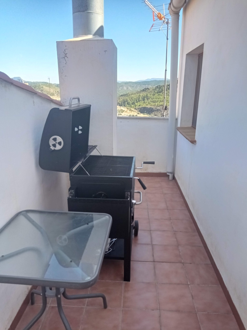 Casa Rural Camille terraza-barbacoa