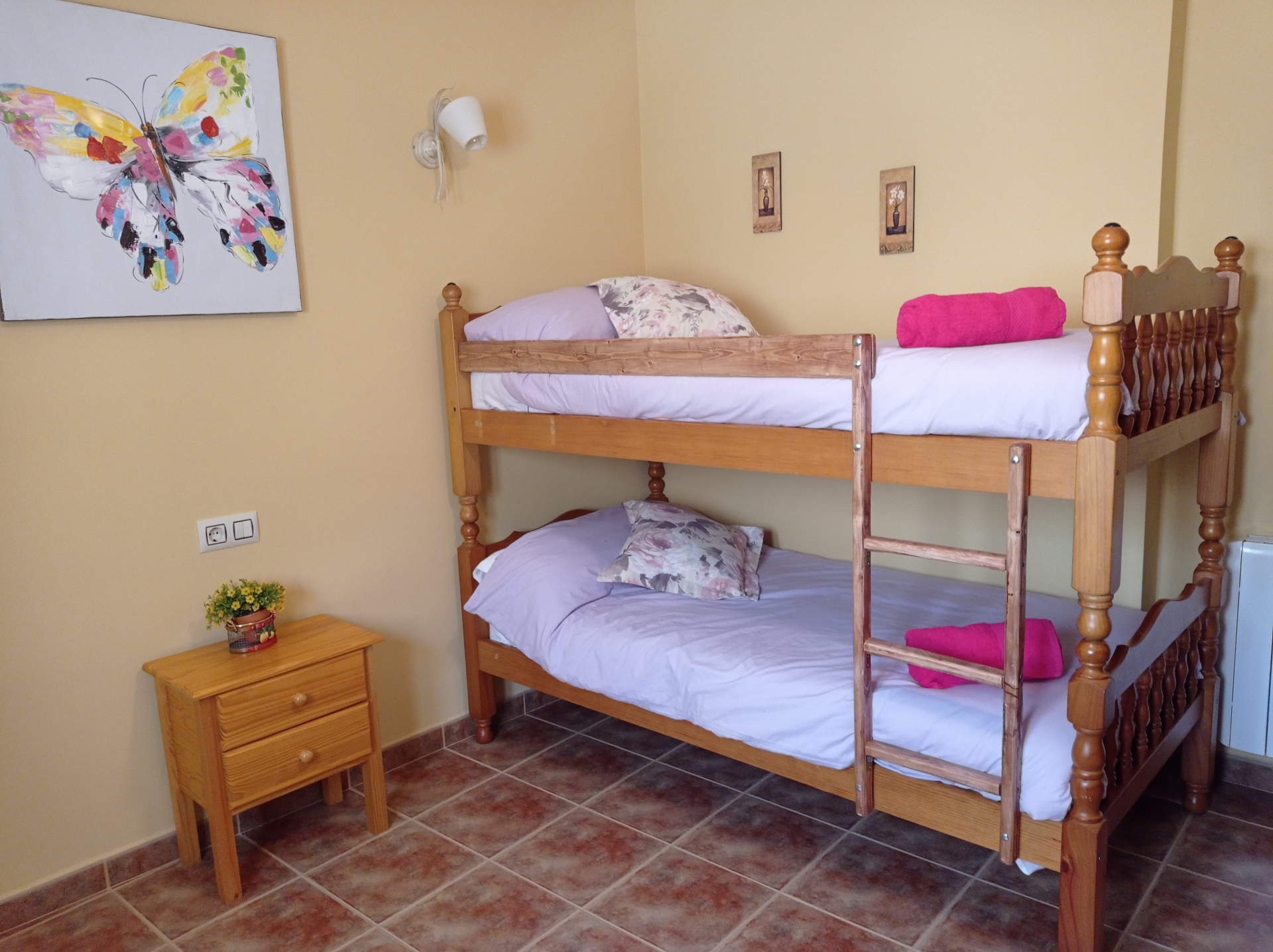 Casa Rural Camille habitacion literas