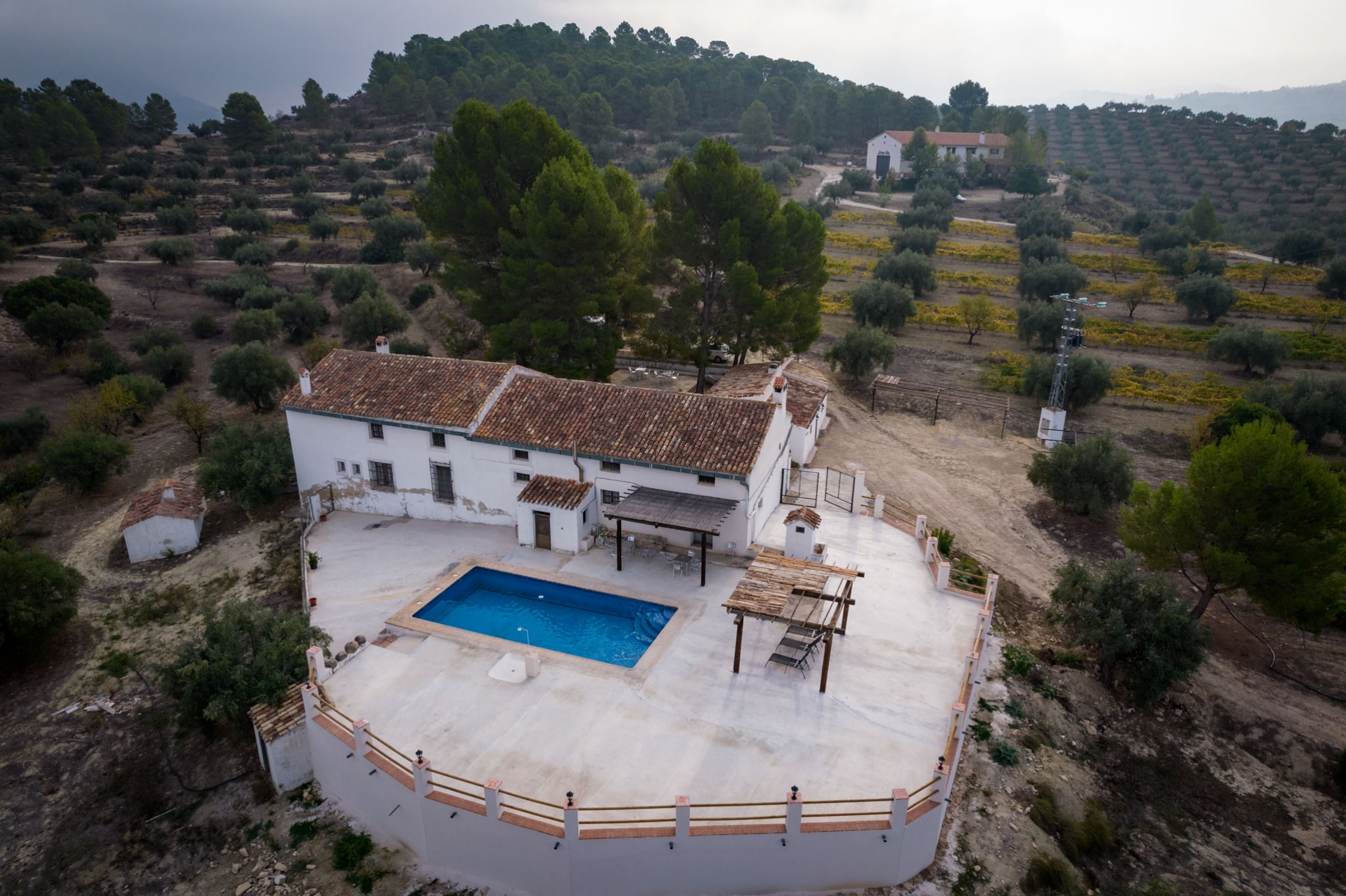 Casa rural la Zorrera A vista de pájaro