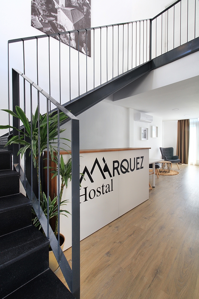 Hostal Marquez recepción hostal