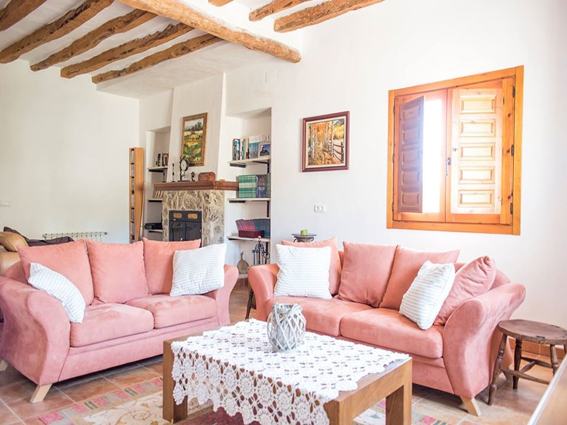 Parajes La Lobera Salon casa rural