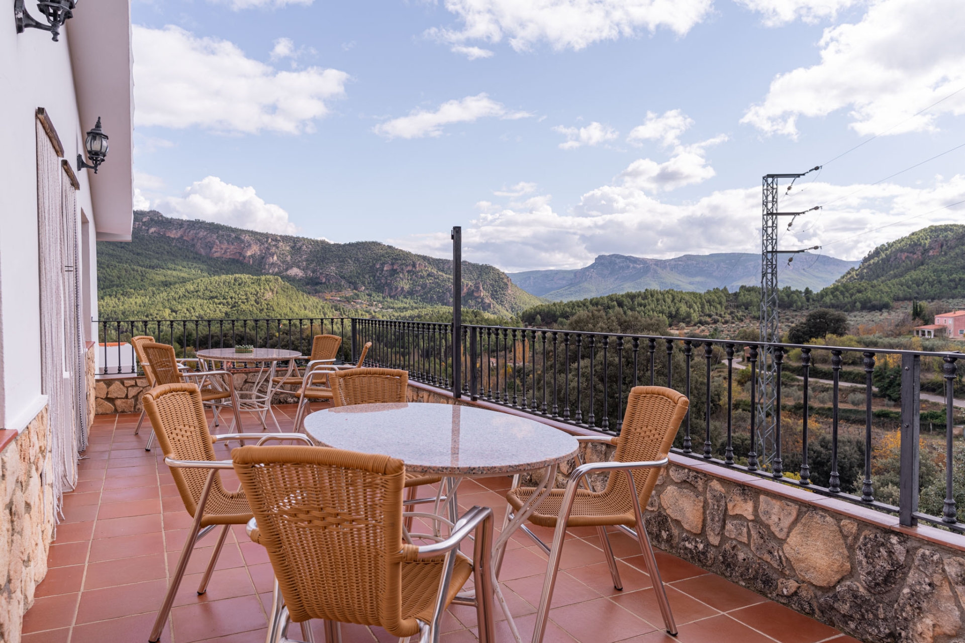 Casa Rural Calar de la Sima Terraza y vistas