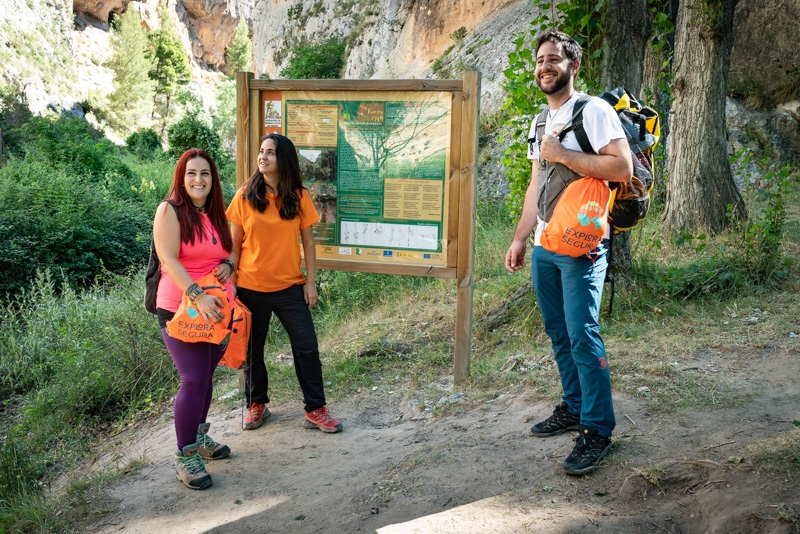 Una vía ferrata de altura