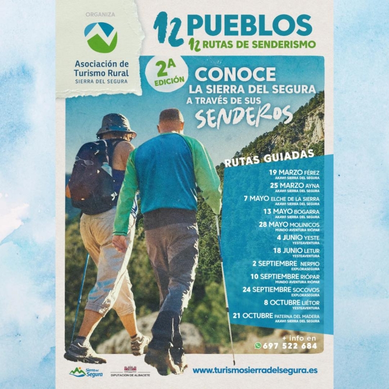 "Molinicos" 12 pueblos, 12 rutas