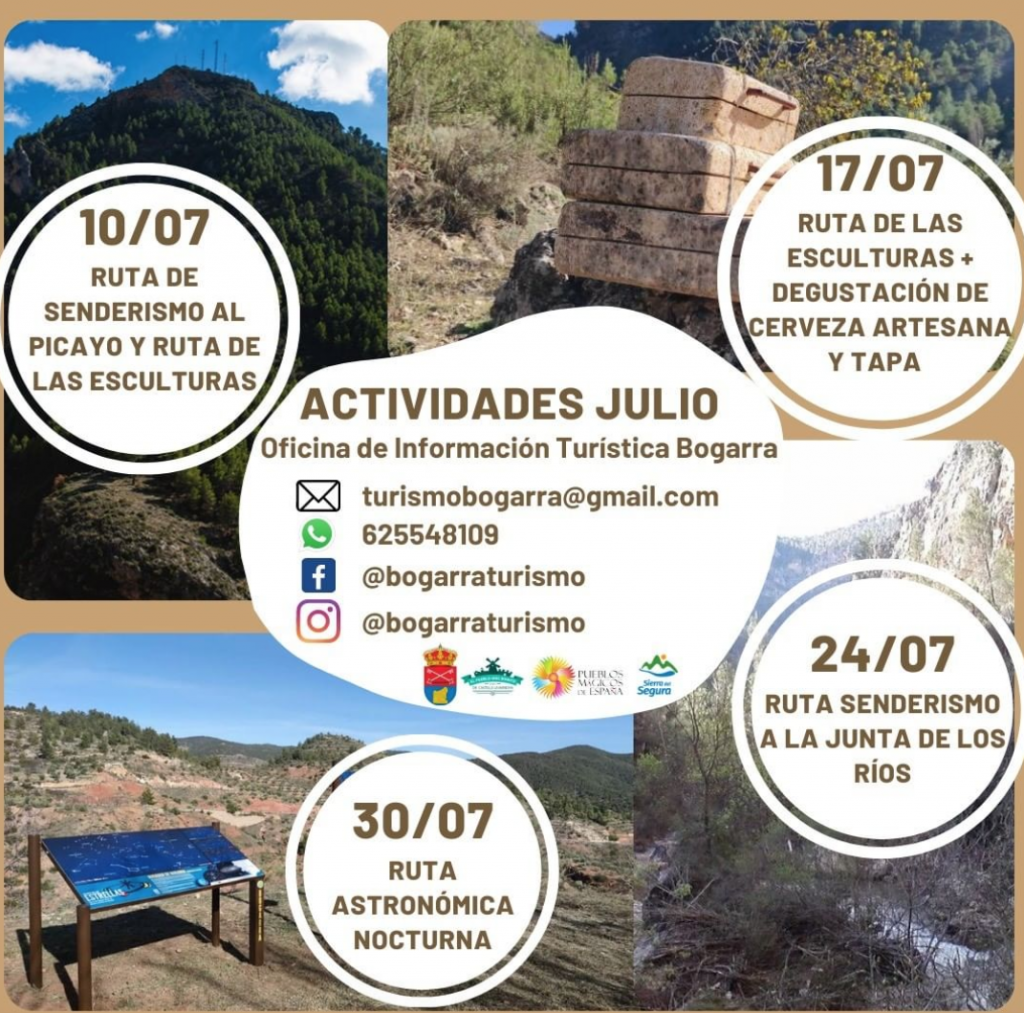 Ruta astron&oacute;mica nocturna en Bogarra