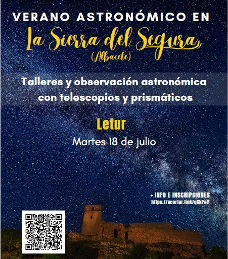 Talleres y observación astronómica Letur