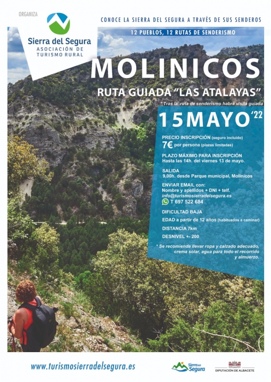 "Molinicos" 12 pueblos, 12 rutas de senderismo
