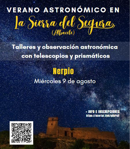 Talleres y observación astronómica Nerpio