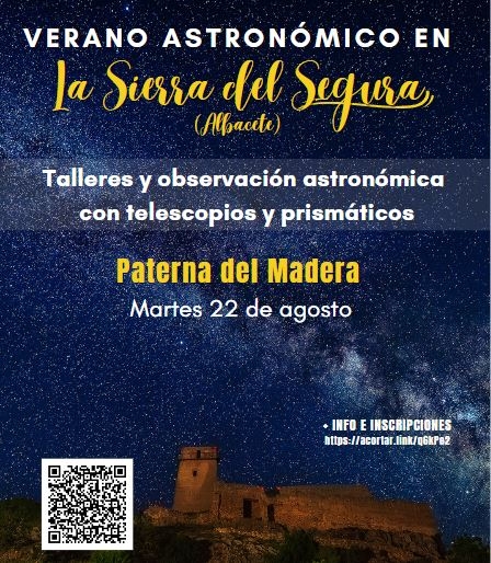 Talleres y observación astronómica Paterna del Madera