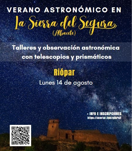 Talleres y observación astronómica Riópar