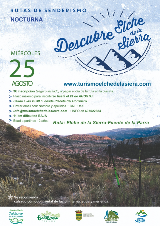 Ruta Nocturna de Senderismo 