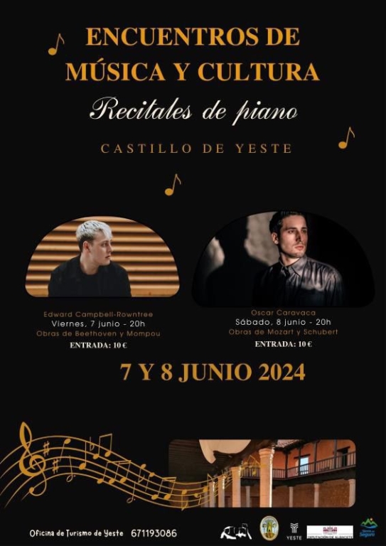 Encuentros de música y cutura en el Castillo de Yeste